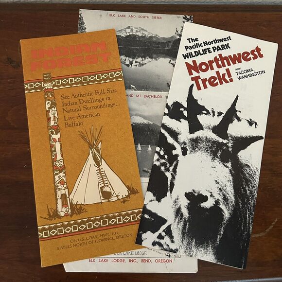 Vintage PNW Travel Brochures Oregon Washington Ephemera - Picture 1 of 7